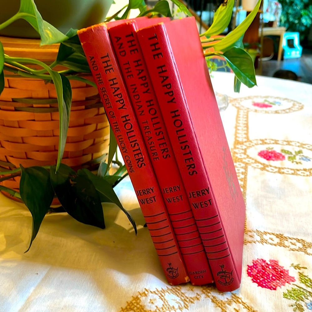 The Happy Hollisters Red Book Set